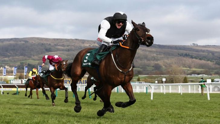 Flooring Porter winning the Stayers' Hurdle